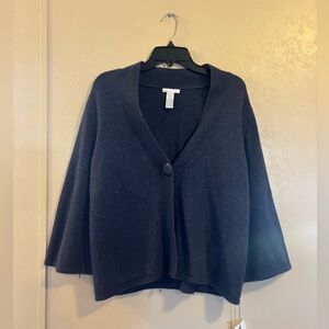NWT Tweeds Angora Wool Blend Cardigan sz XL